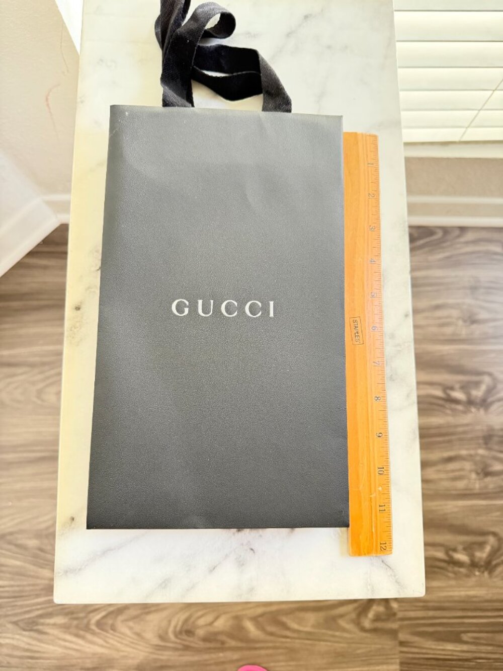 Gucci Authentic Gift Bag Box Set Black Boutique - Picture 7 of 8